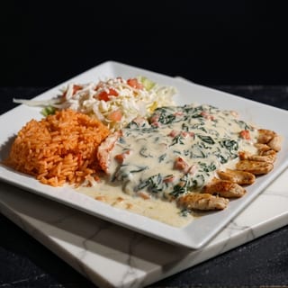 Chicken Spinach