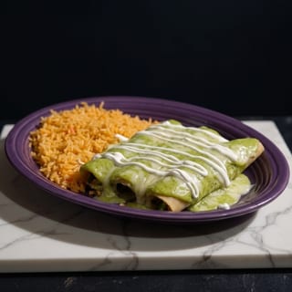 Spinach & Chicken Enchiladas